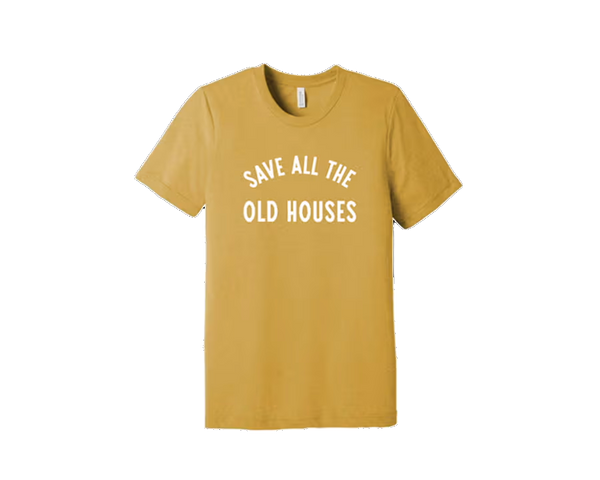 Save All the Old Houses Unisex Triblend Tee