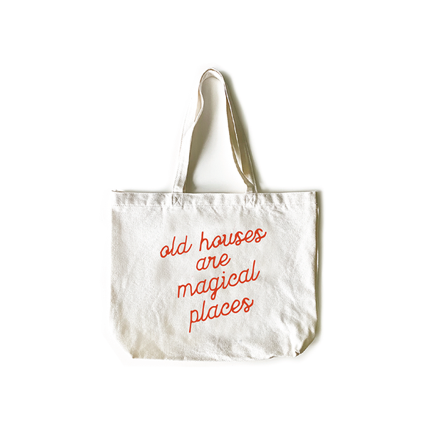 "Magical Places" Chain-Stitched Tote