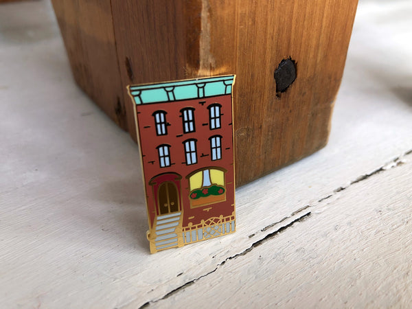 Brownswitch Pin Mini Brownstone Pin – CIRCA